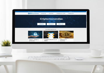 En la sección Invertir de nuestra web encontrará un apartado sobre criptomonedas 